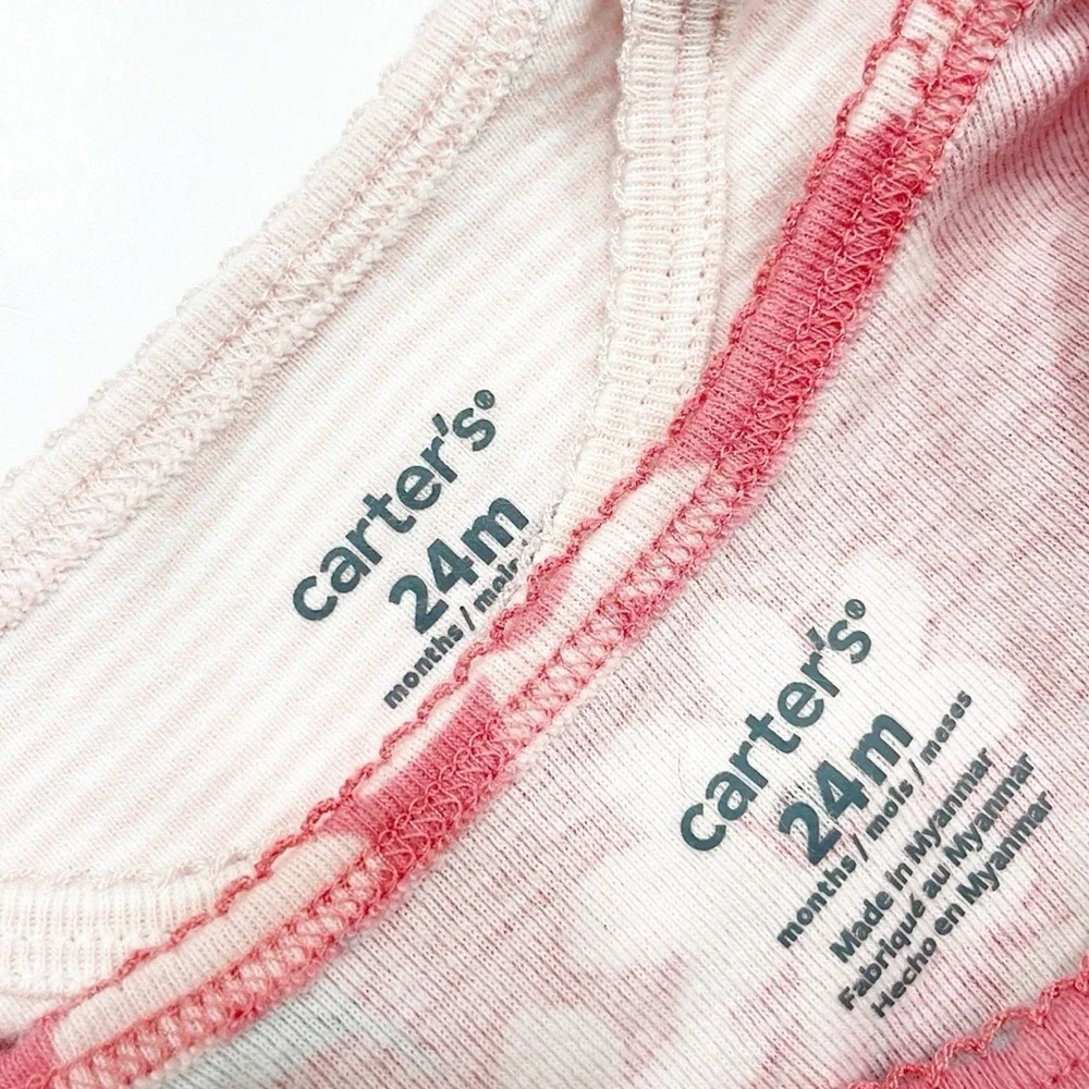 Carter's baby girls bodysuits